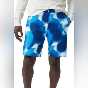 Good Man Brand Flex Pro Jersey Shorts in Sky Spray Paint NWT Size Small